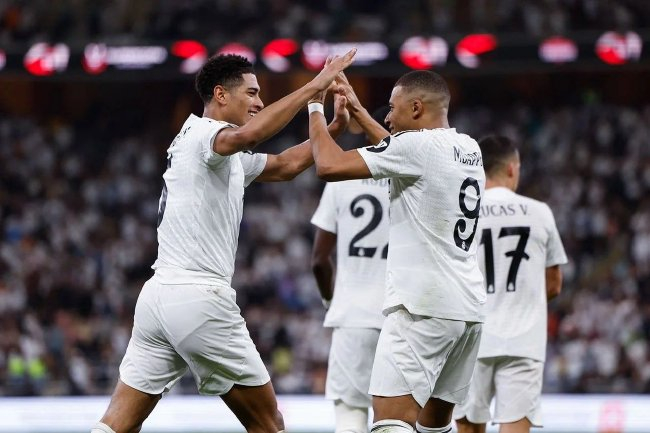西超杯-贝林厄姆破门罗德里戈建功 皇马3-0马略卡 西超杯-贝林厄姆破门罗德里戈建功 皇马3-0马略卡